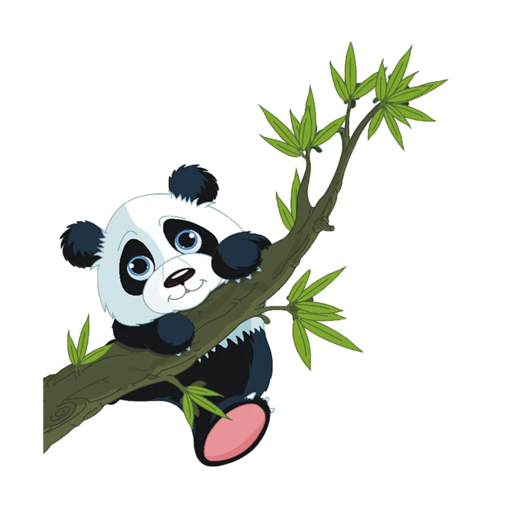 

1PC Cartoon Wallpaper Self- Adhesive Wall Decal Wall Sticker for Office Home Living Room