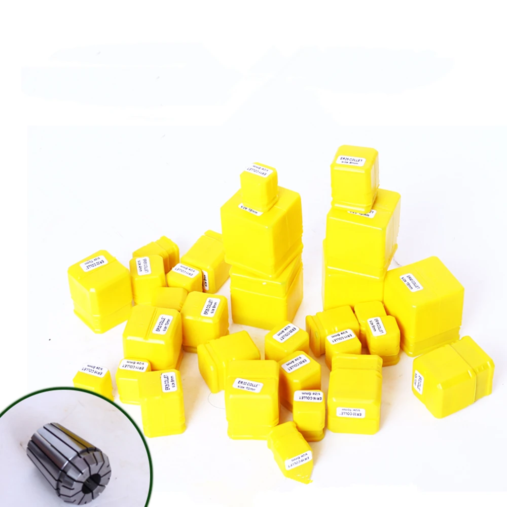 

ER11 collet chuck set 7pcs 13pcs 15pcs ER11 1mm-7mm Spring collet for CNC machining center Engraving Machine Lathe Mill Tool