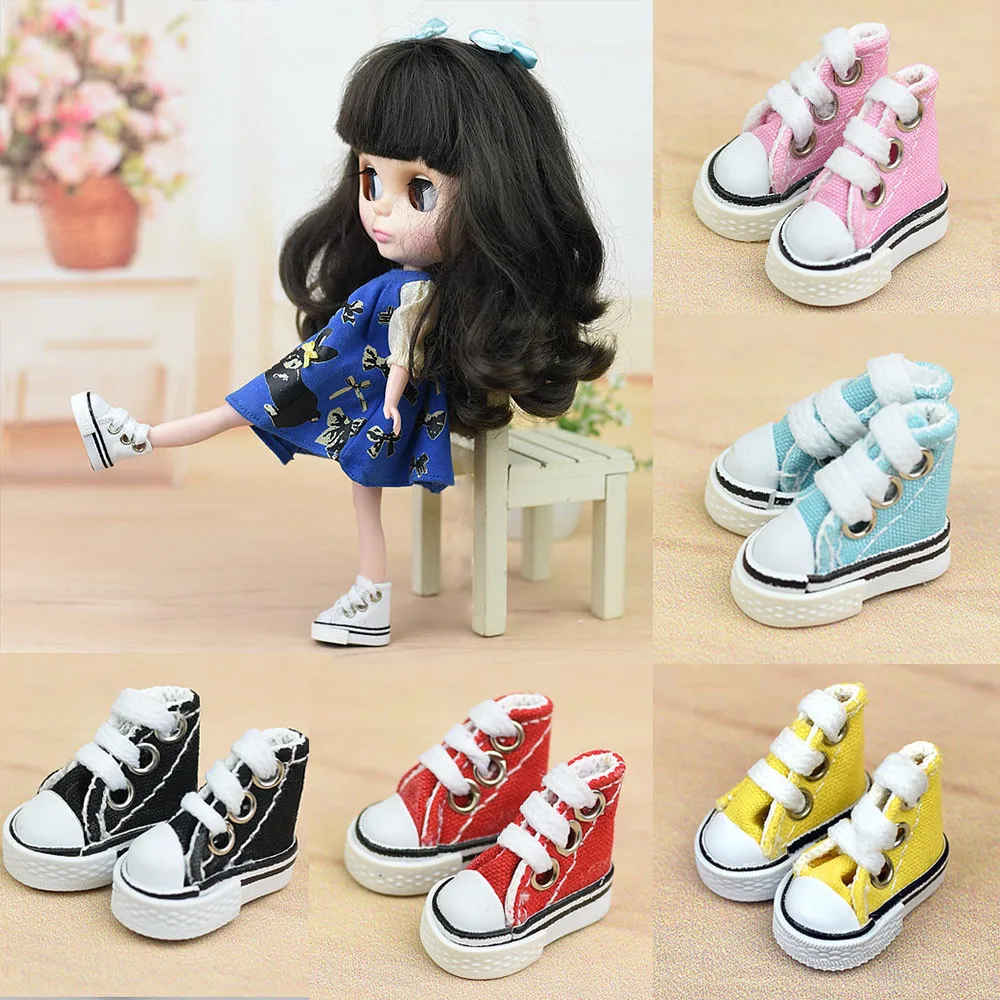1 Paar 3,5 Cm Puppen Schuhe Für Blyth Licca Jb Puppe Minis Chuhe Für Russische Puppe Turnschuhe Schuhe Für Bjd Puppen Schuhe Zubehör