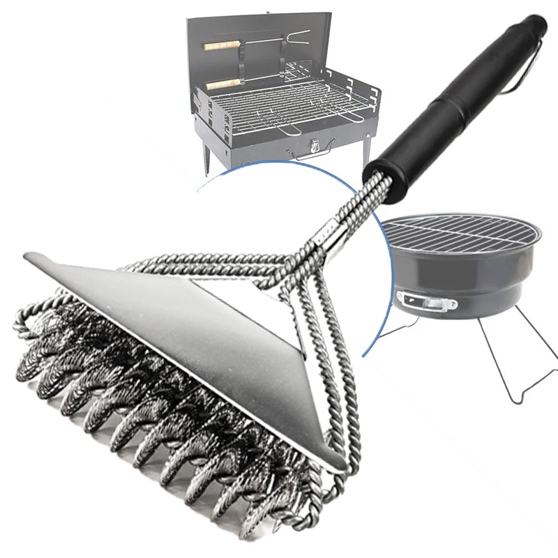 Очиститель барбекю инструменты уличная кухонная утварь щетка для гриля и