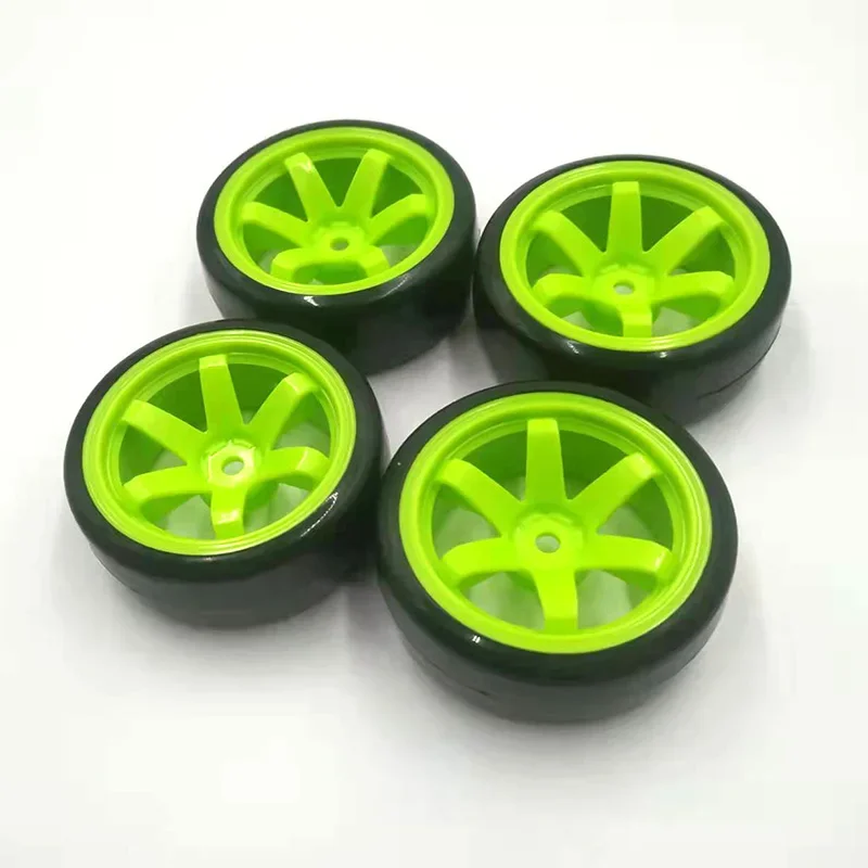 4 шт. жесткие пластиковые RC плоские диски для дрифта trxs HSP Tamiya HPI Road Car/Wltoys 144001 124018