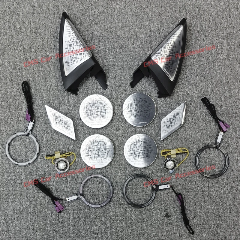 

НОВЫЕ чехлы для динамиков BMW X3 X4 IX3 G01 G02, решетка, декоративная атмосферная лампа, автомобильный светящийся твитер, высокие частоты, панель динамиков, ремонт