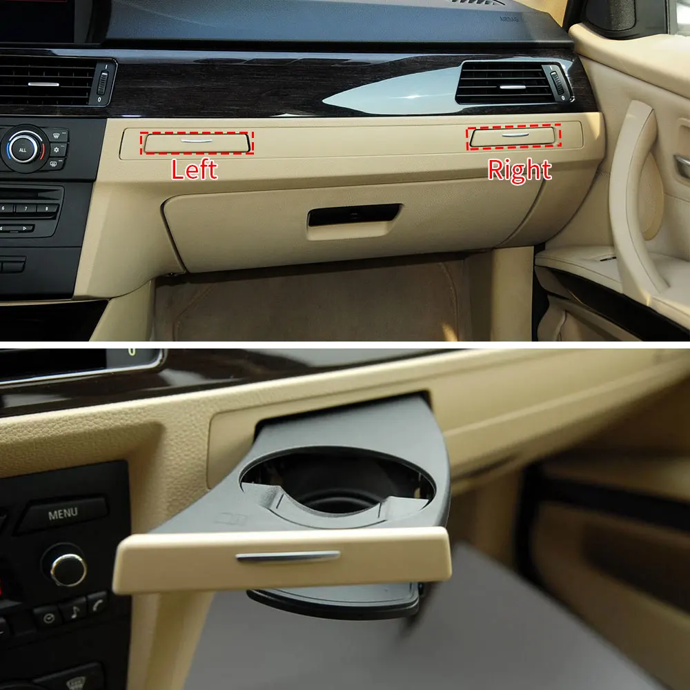Фото Автомобильная центральная консоль для BMW E90 E92 LHD, подставка для напитков для BMW 3 серии 318 320 323 325 330 335 2005-2011 51419173469 №5