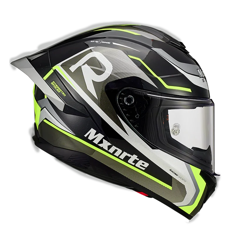 Orignal Mxnrte Black Yellow Gatling Helmet Men and Women Full Face Off-Road Safety Motorcycle Capacete Casque