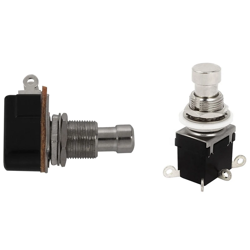 Quality 6 Pcs Electric Guitar Effect Pedal Switch, 1 Pcs 2 Pin & 5 Pcs 6 Pin