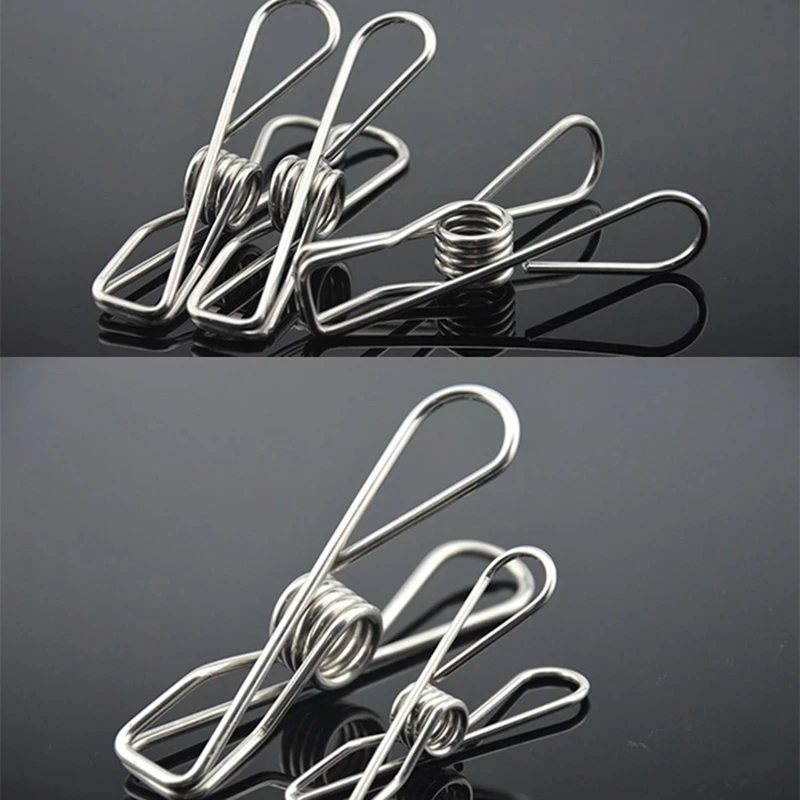 Зажимы из нержавеющей стали прищепки держатели зажимы для одежды уплотнительный