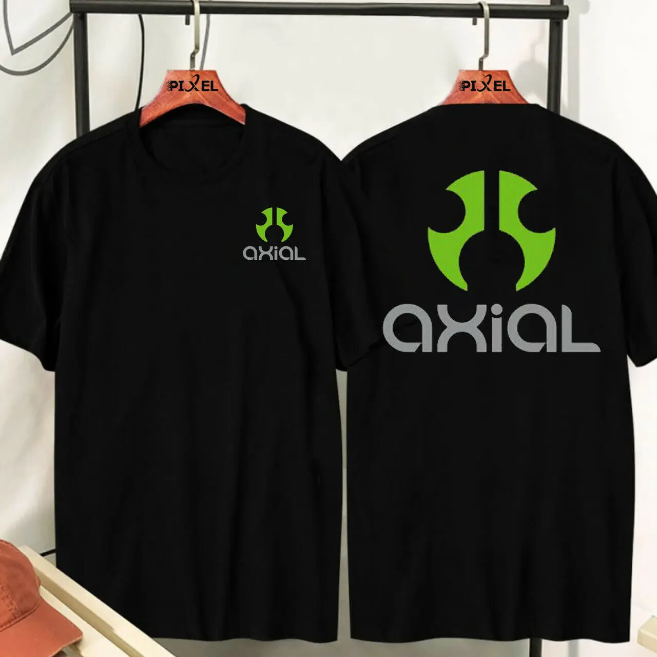 

AXIAL Racing RC Car Radio Control LOGO Short Sleeve Cotton t-shirt