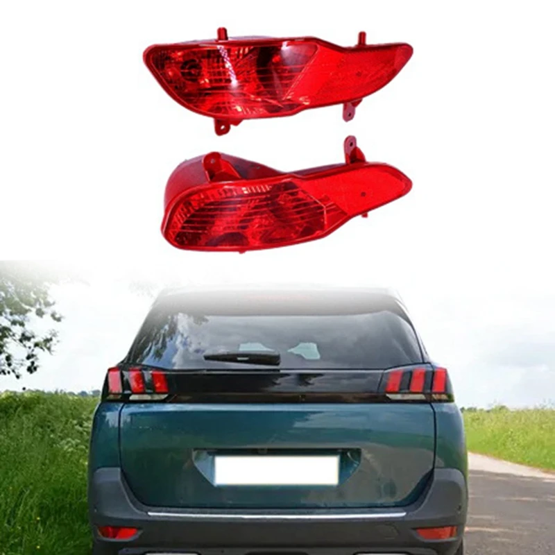 Автомобильный левый и правый задний бампер противотуманные фары парковочный