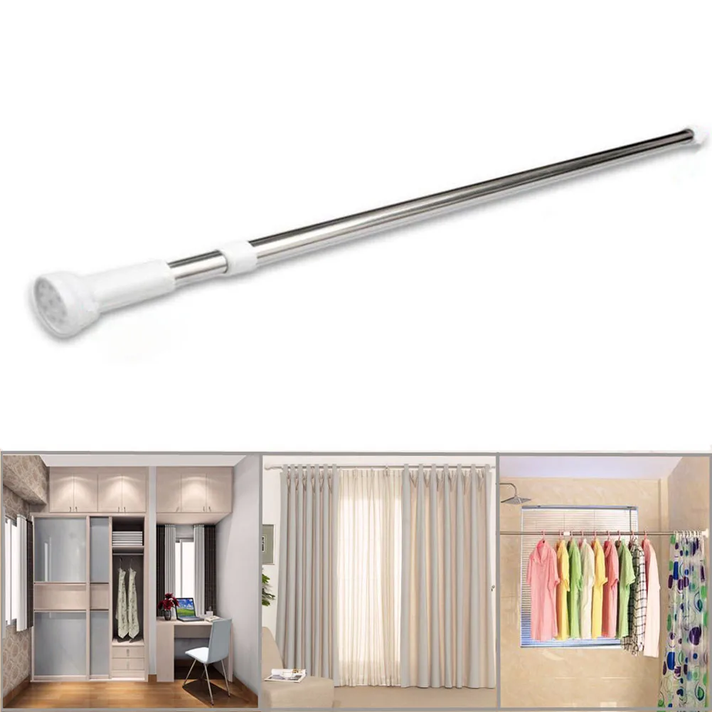 Бытовые направляющие Аксессуары для штор из нержавеющей стали регулируемый