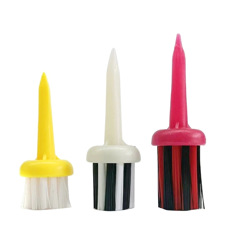 

6Pcs Golf Ball Tees Driver Training Golf Brush Tees Golf Tees Golf Brush Tees