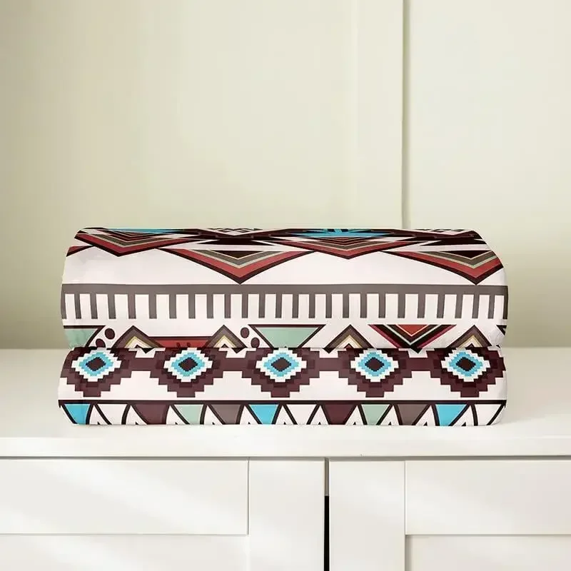 Фланелевое Флисовое Одеяло В Стиле Бохо Западном Всесезонное С Принтом Диких