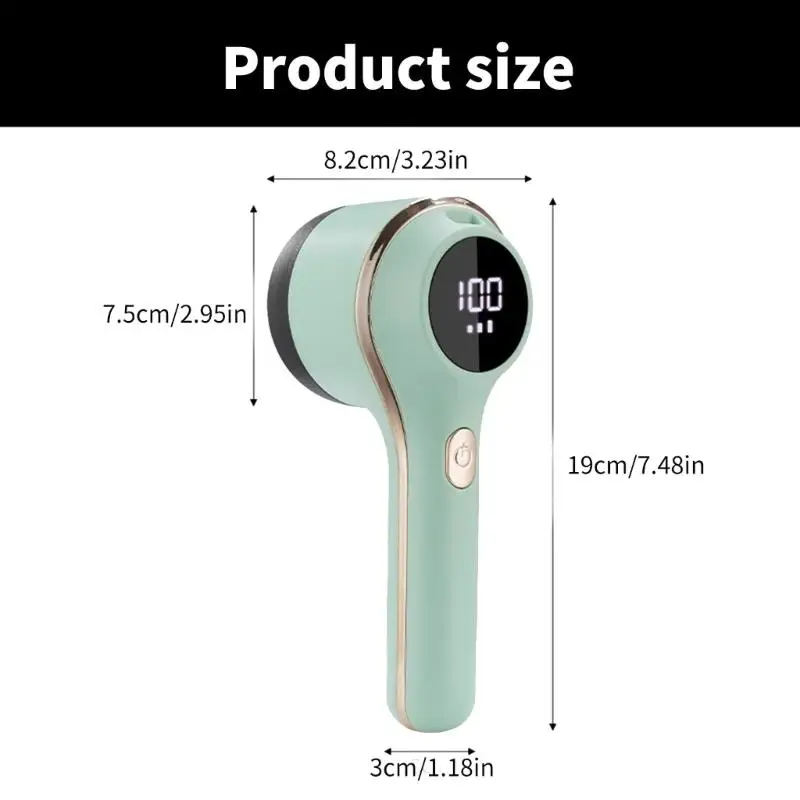 R9CD Цифровой дисплей для удаления комков шерсти дефаззайзер свитера бритвы ткани