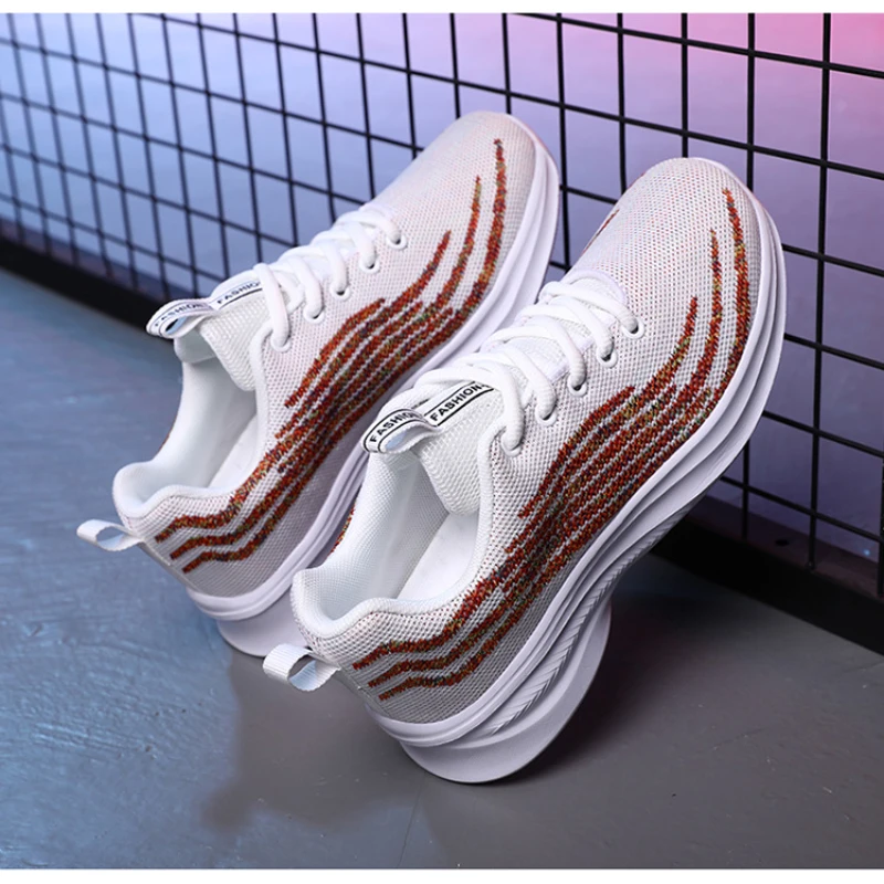 Women's Running Shoes Comfortable Sneakers Trend Lightweight Walking Shoes Women's Sneakers Breathable Zapatillas