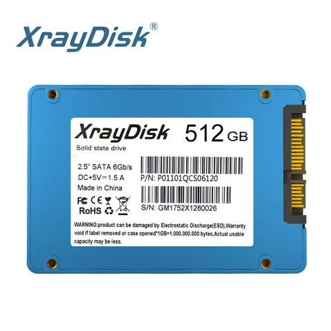XrayDisk твердотельный накопитель 2,5 ''Sata3 Ssd 480 ГБ 512 ГБ 1 ТБ 2 ТБ Hdd внутренний жесткий диск для ноутбука и настольного компьютера