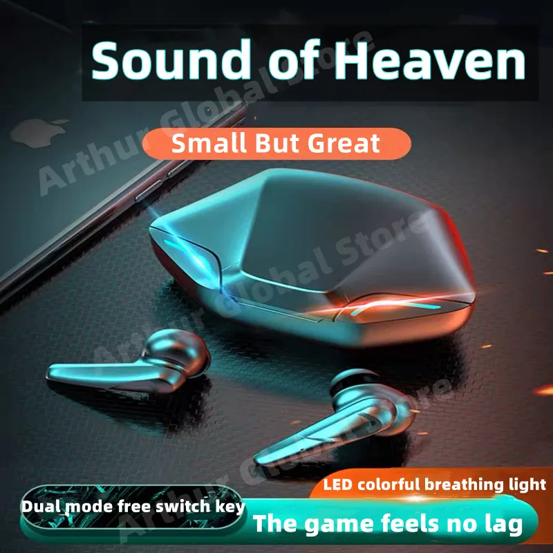 

2022 NEW TWS 5.0 Bluetooth Earphones Stereo Headset Sport Earbud Wireless Headphone With Microphone Charging Box For Smart Phone