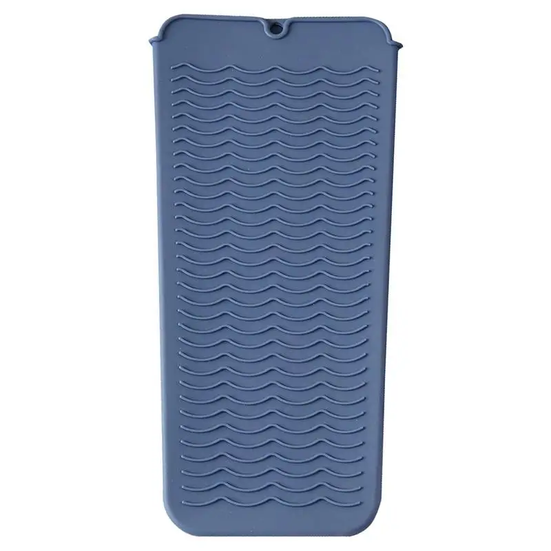 

Коврик для выпрямления волос, дорожный термостойкий силиконовый мат для утюга и завивки волос