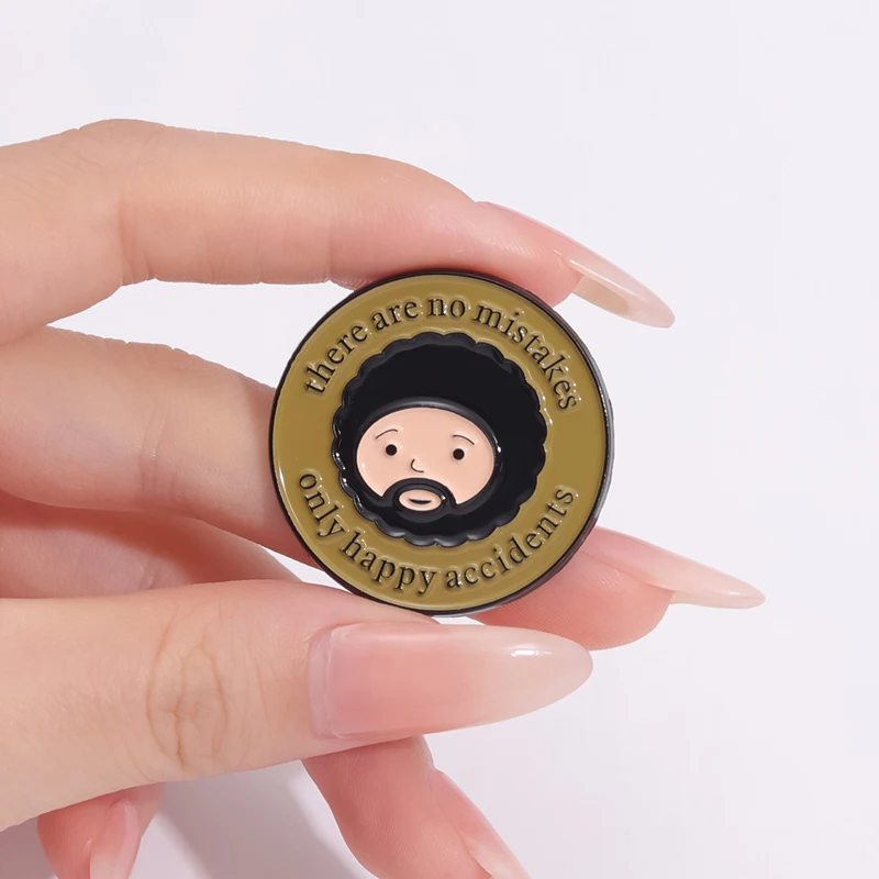 Брошь из сплава с рисунком животных мультфильма для дня рождения Нового года