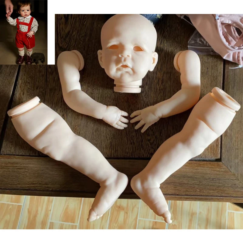 Realistic Diy Unfinished Vinyl Silicone Dolls Reborn Baby To