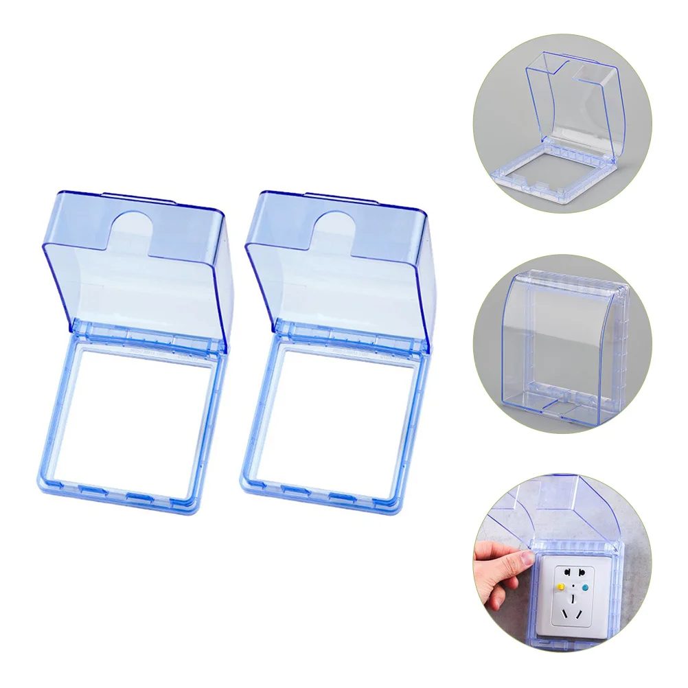 

2 Pcs Protector Baby Outdoor Plug Socket Light Cover Guard Outlet Receptacle