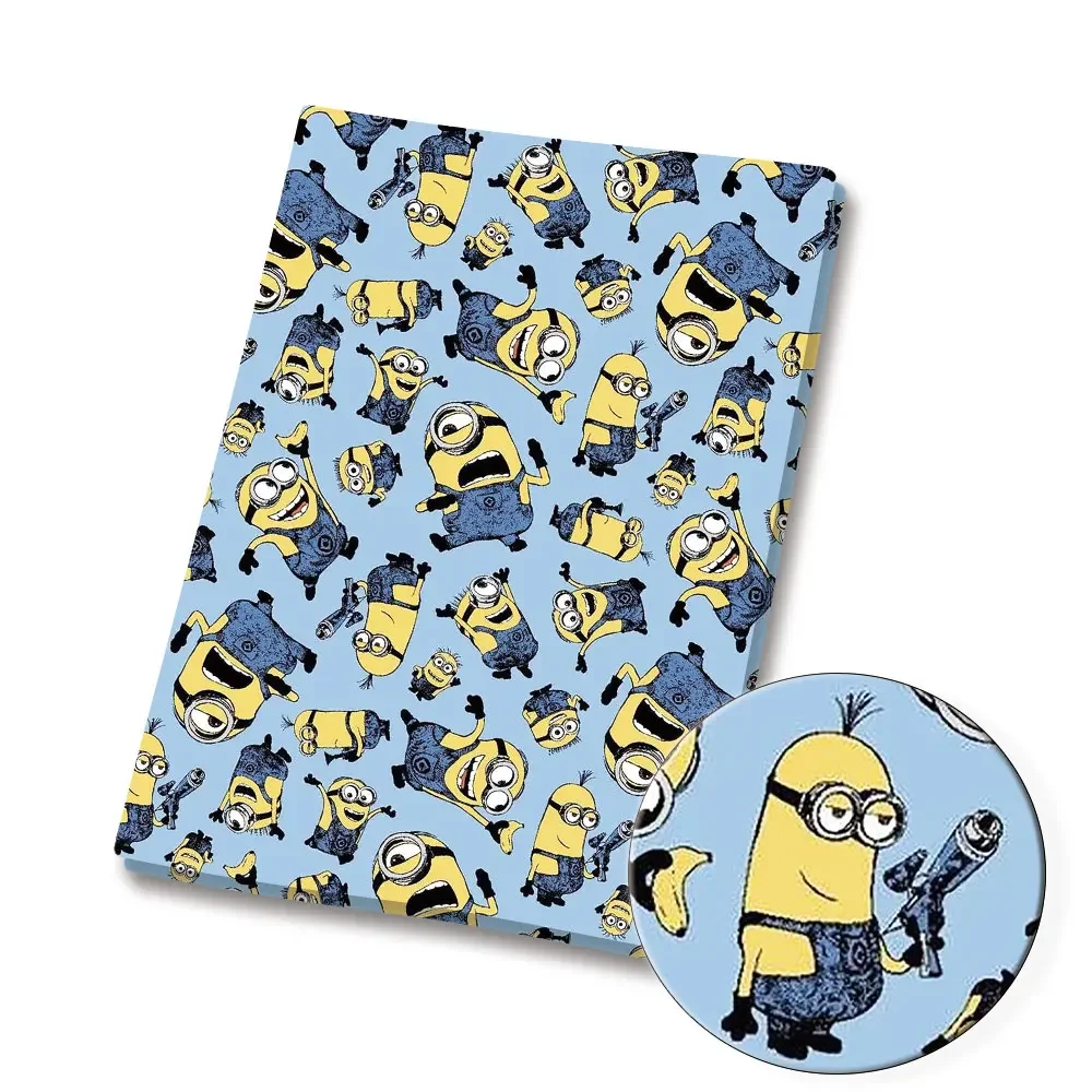 BEAST KINGDOM Миньоны хлопковая ткань с героями мультфильмов лоскутная детский