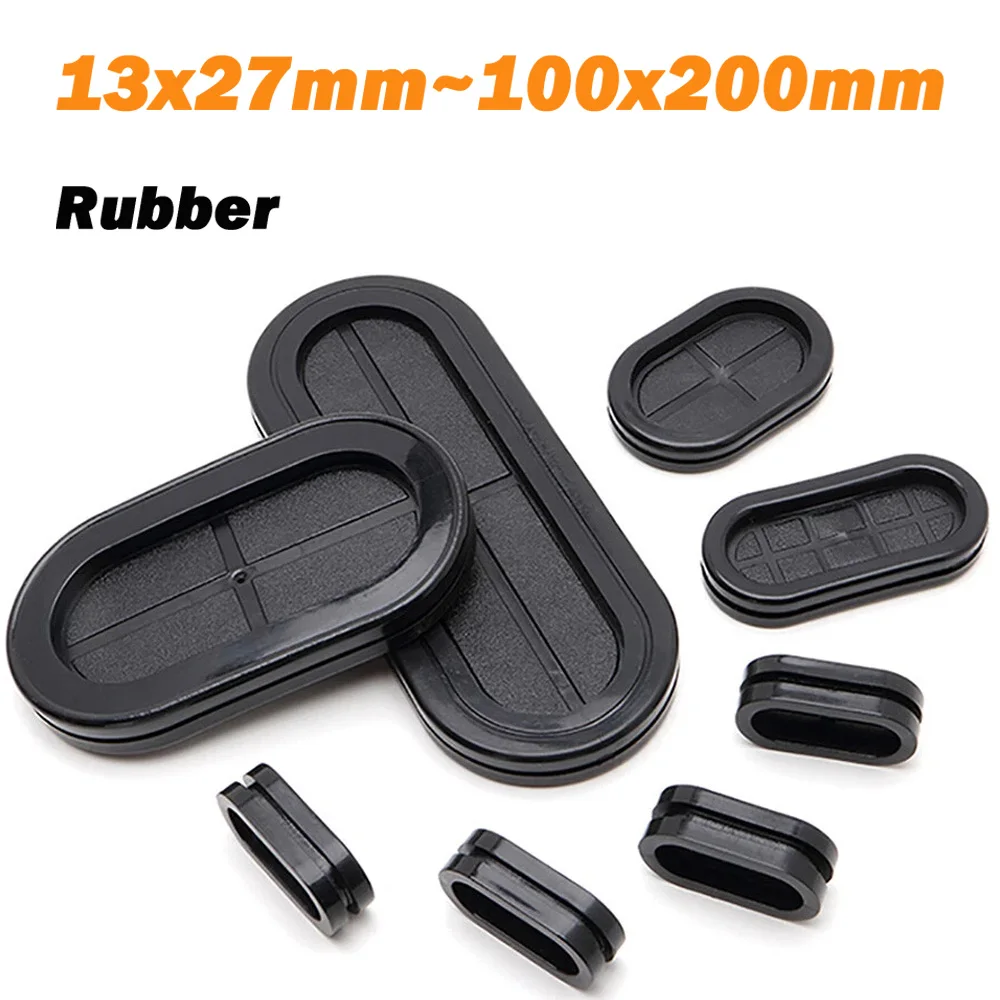 

Резиновые овальные заглушки для проводов 13-100 мм