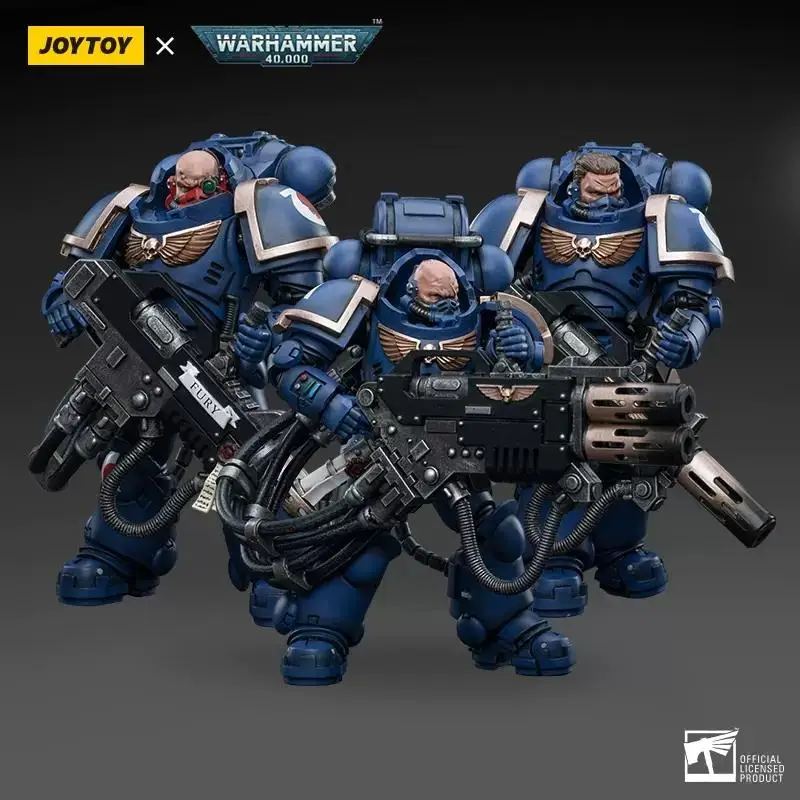 

Joytoy 1/18 Warhammer 40000 Ultramarines Primaris Eradicator Children S Birthday Gift Hobby Collection Dark Source 12.5Cm Model