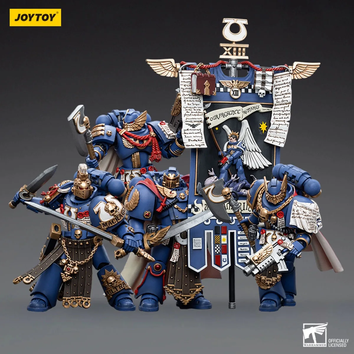 JOYTOY 40K 1/18 Ultramarines Honour Guard экшн-фигурка армейская фигурка солдата кукла модель