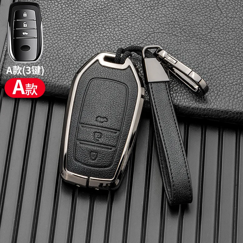 

Car Key Full Cover Case Holder For Toyota CHR Rav4 Auris Avensis Prius Aygo Camry Corolla Land Cruiser 200 Prado Crown Accessory