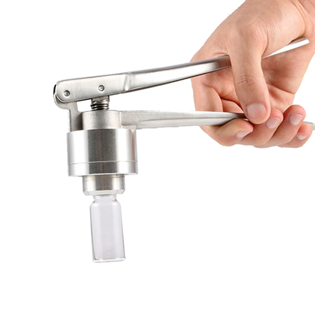 

Vial Crimper Hand Sealing Machine High Strength Dustproof Clamp Pliers Waterproof Cap Crimping Capping Tools Type 1