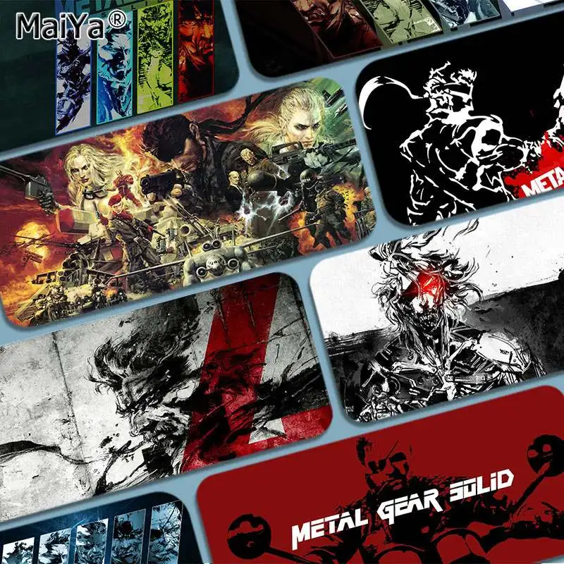 

MaiYa Metal Gear Game Rubber XXL Gaming Laptop Computer Desk Mat Mouse Pad Mouse Mat Notbook Mousepad Gamer for PC Mouse Carpet