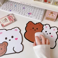 cute cartoon bear desk pads table mat mouse pad computer keyboard pad desktop large game mat student office stationery