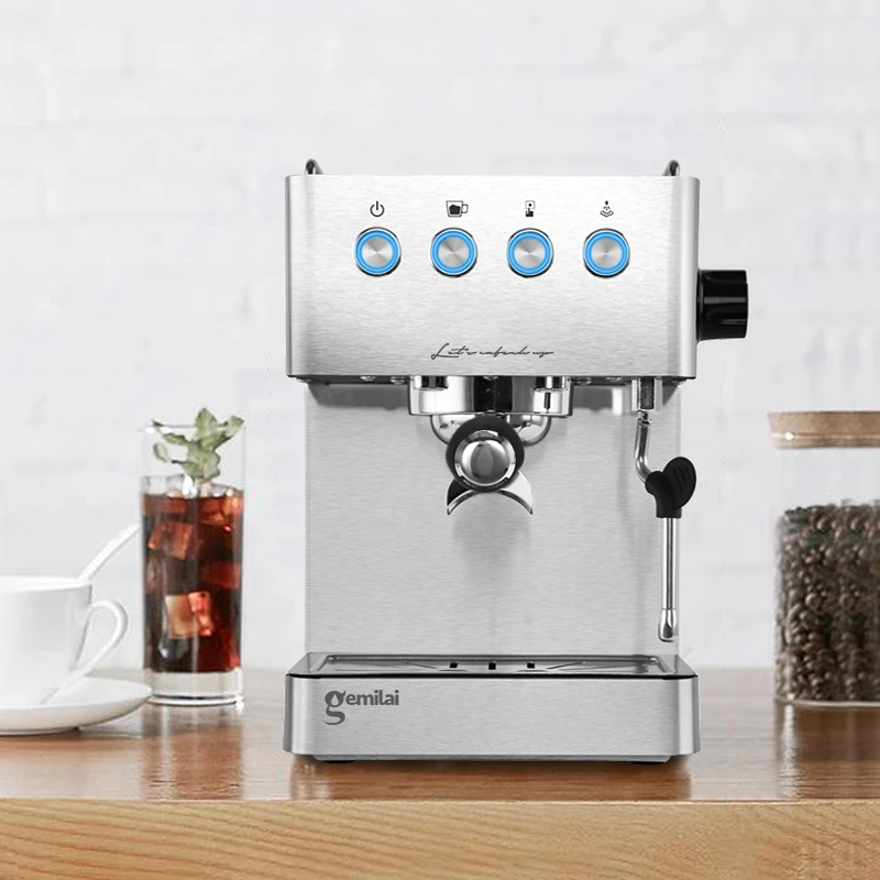 CRM-3005E Итальянская эспрессо-машина Профессиональная кофеварка для кафе Магазин Полуавтоматическая кофемашина из нержавеющей стали Ручка 58 мм