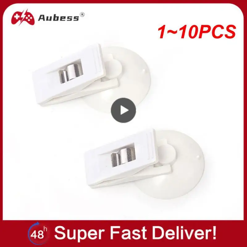 

1~10PCS Car Windshield Clips Parking Card Stamp Paper Ticket Holder Organizer Clip with Suction Sucker