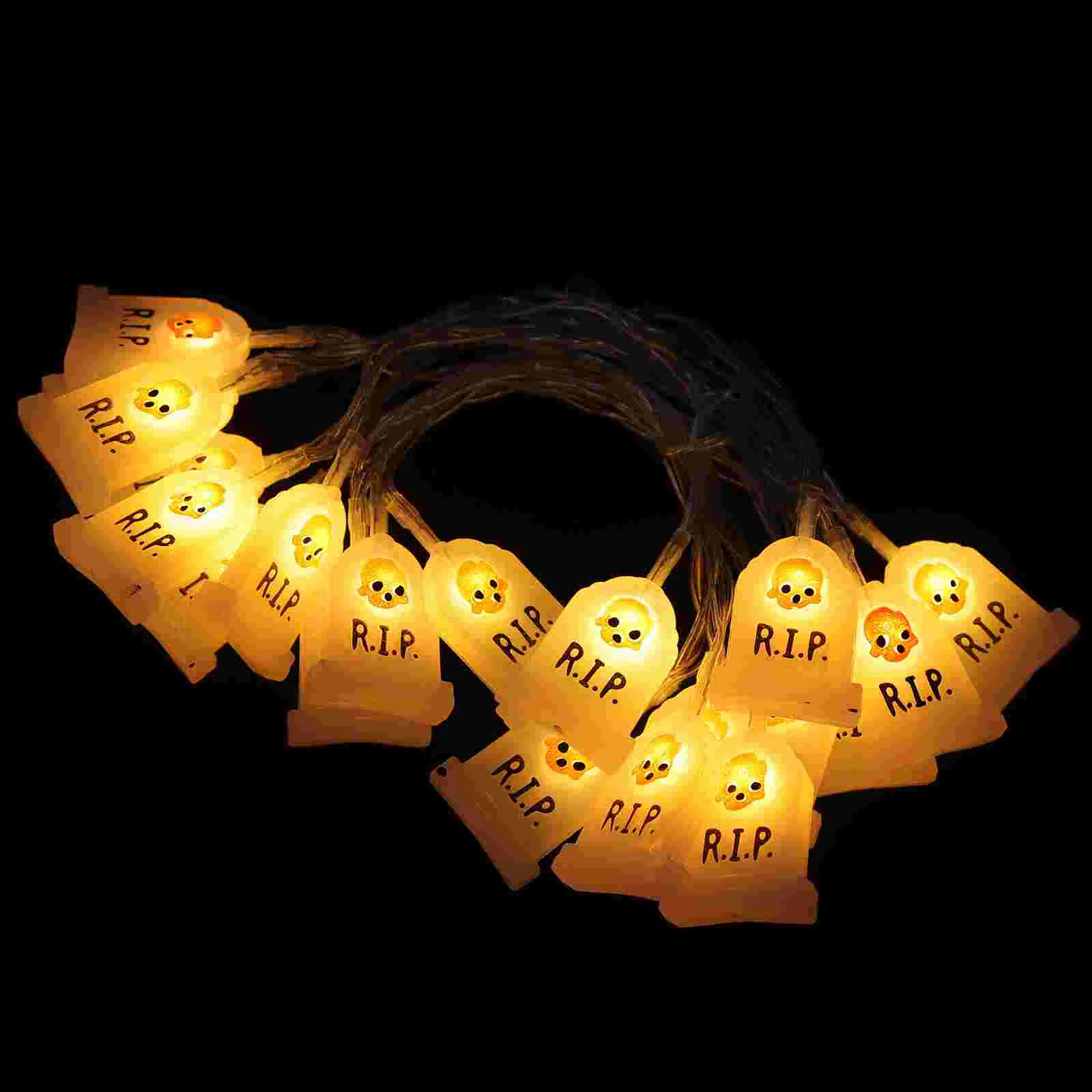 

Halloween Party Lights Decoration Pumpkin Lamp Pendant Lamps Plastic Supplies Tombstone