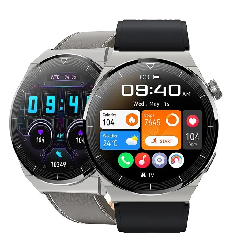 

Смарт-часы HK46 с Bluetooth, голосовым помощником, беспроводным зарядным устройством