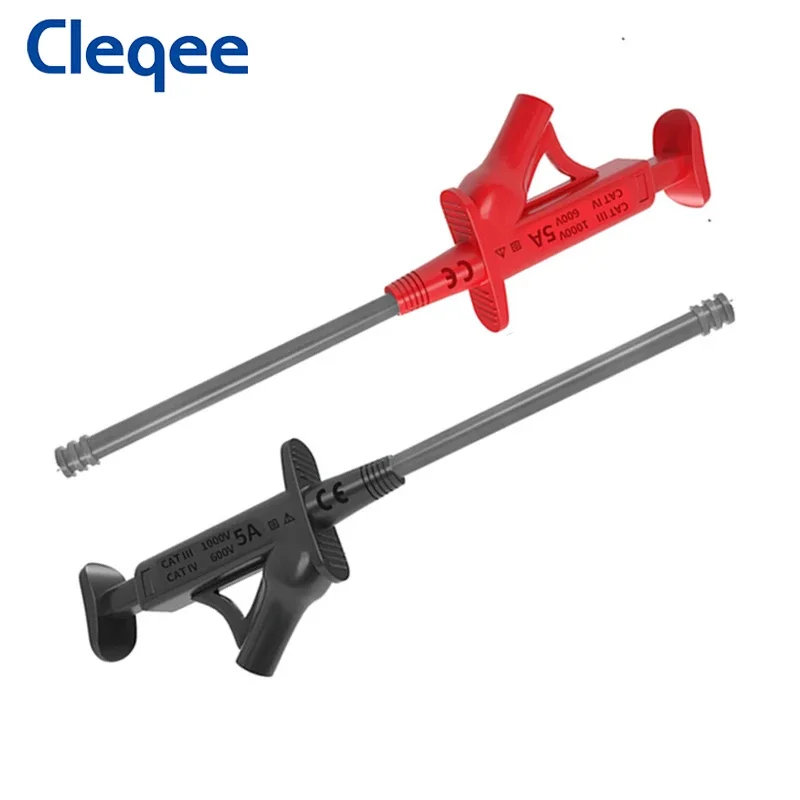 

CLEQEE Быстрый тестовый зажим с крючком 1000В