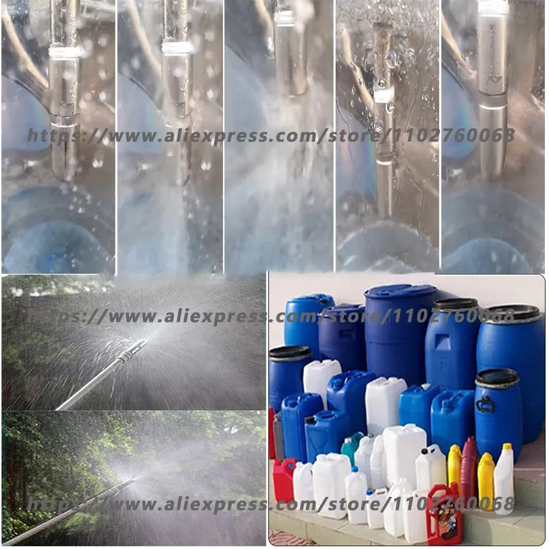 Бутылки баки инструменты для мытья 1/2 дюйма SS304 CIP автоматическая вращающаяся