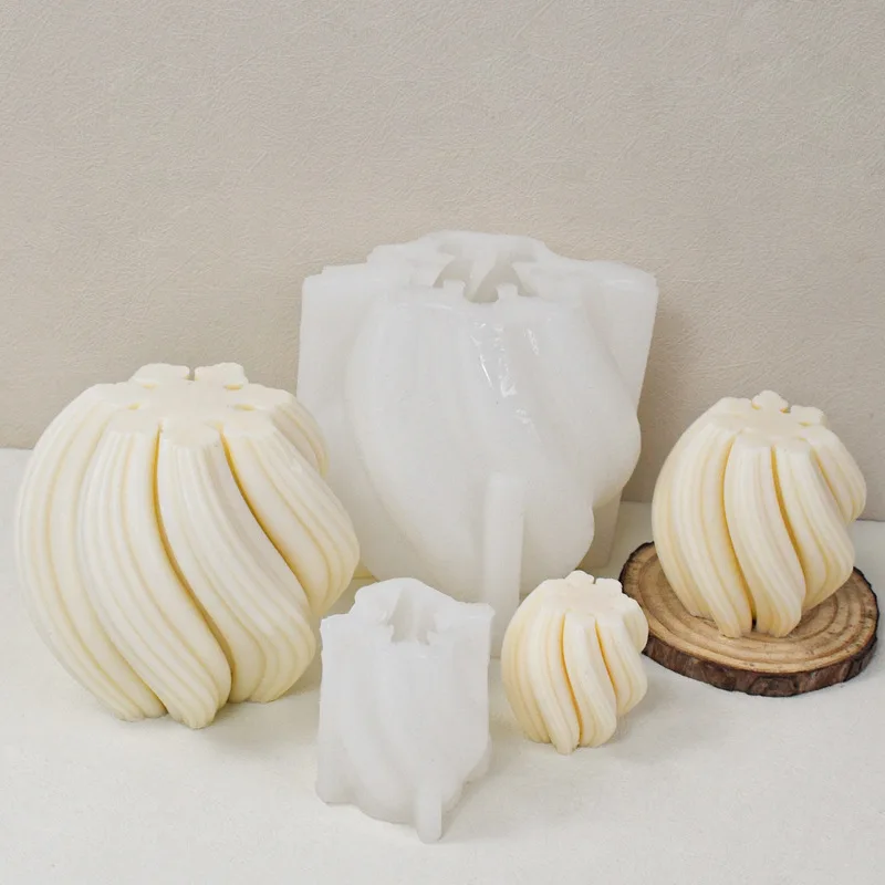 1 шт. 3D геометрическая форма для свечей на столбе изготовления своими