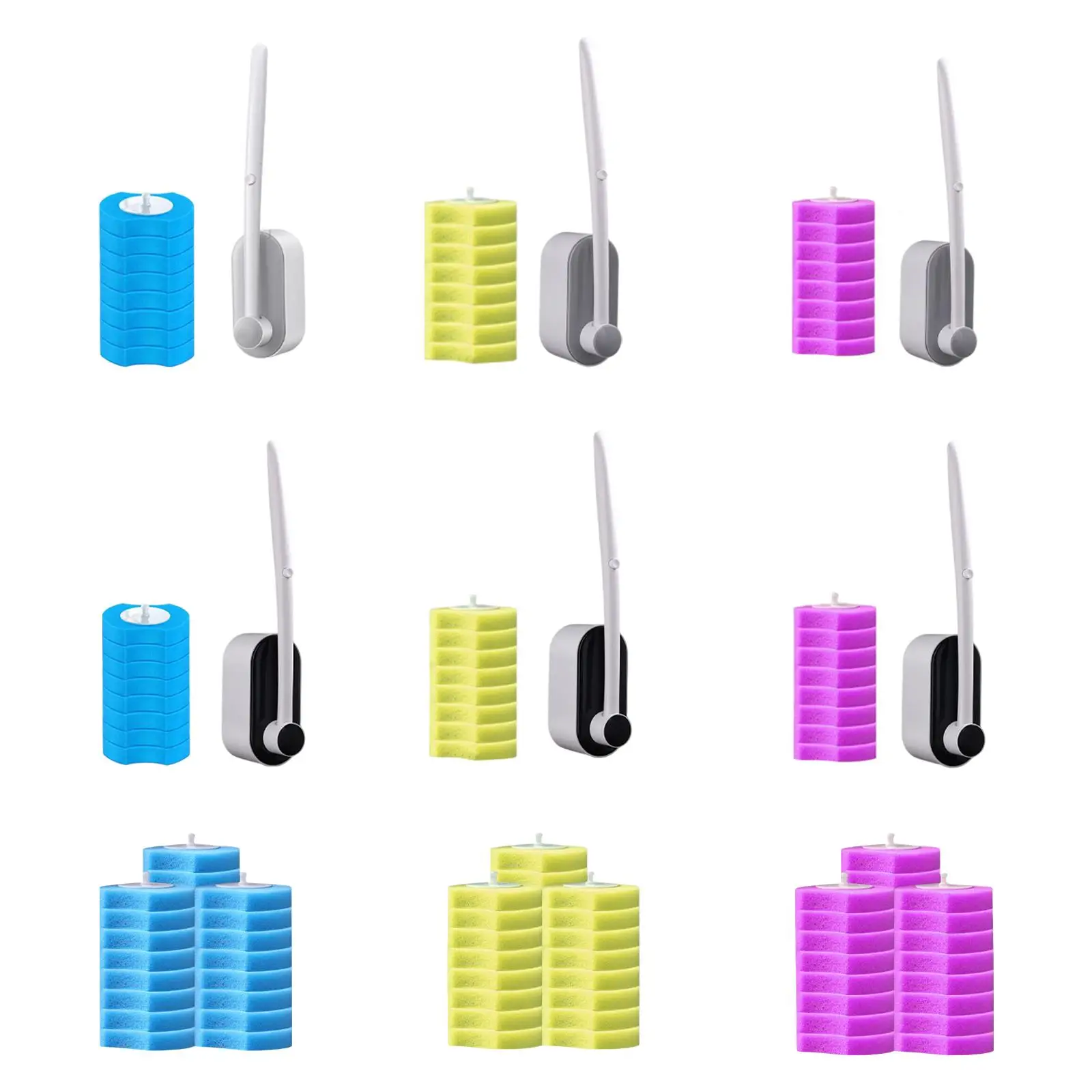 

Toilet Bowl Brush Cleaning System Toilet Bowl Cleaner for Household Home