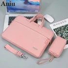 Сумка для ноутбука 12, 13,3, 15,6, 14 дюймов, сумка для ноутбука Macbook Air Pro M1, Lenovo, Dell, Huawei, сумка, портфель