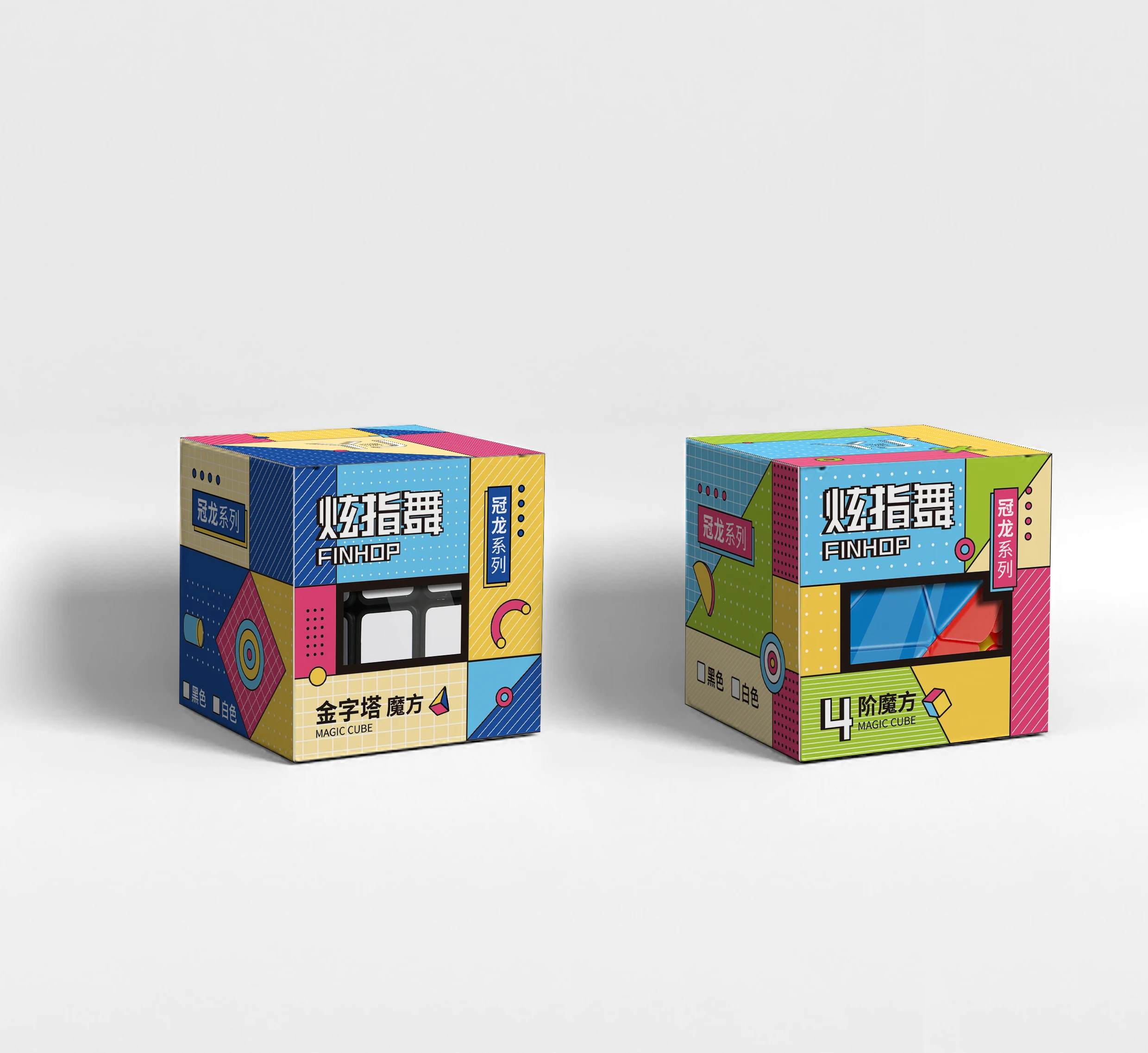 Yongjun Guanlong Пирамидка 3x3 магические кубики рекламный подарок пластиковая