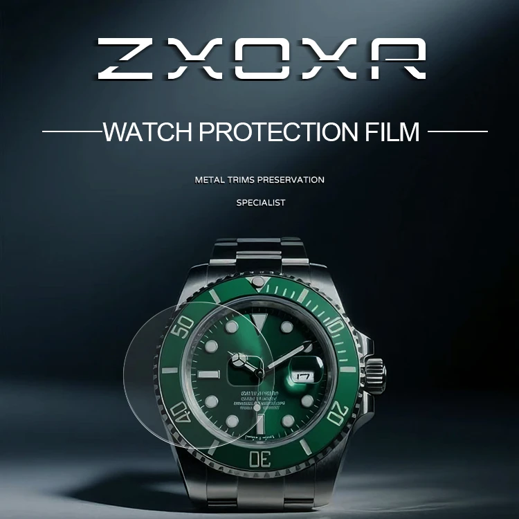 Фото Защитная пленка для Rolex GMT-Master 126710 Jubilee Bracelet, полный комплект, водонепроницаемая, высокопрозрачная. №3