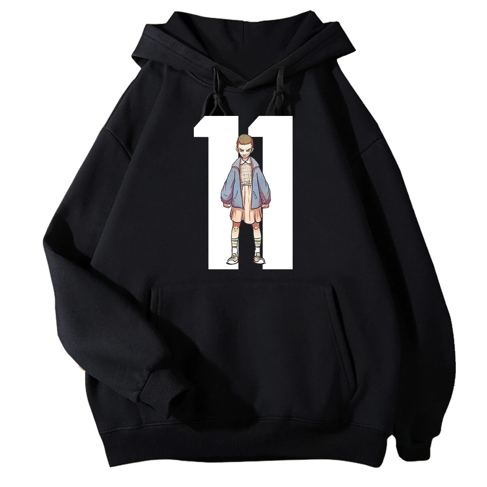 

TV Show 11 Cartoon Hoodies Men Harajuku Loose Streetwear Casual Fleece Soft Hoodie Long Sleeve Korea Mens Sweatshirts
