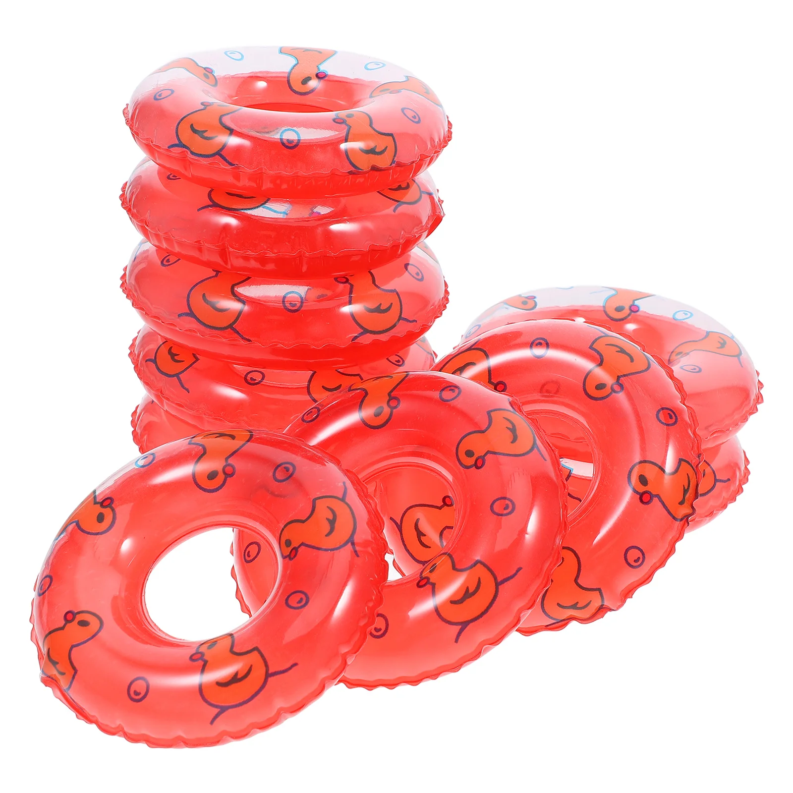 10 шт. украшение для вечеринки миниатюрное кольцо плавания модель декоративные