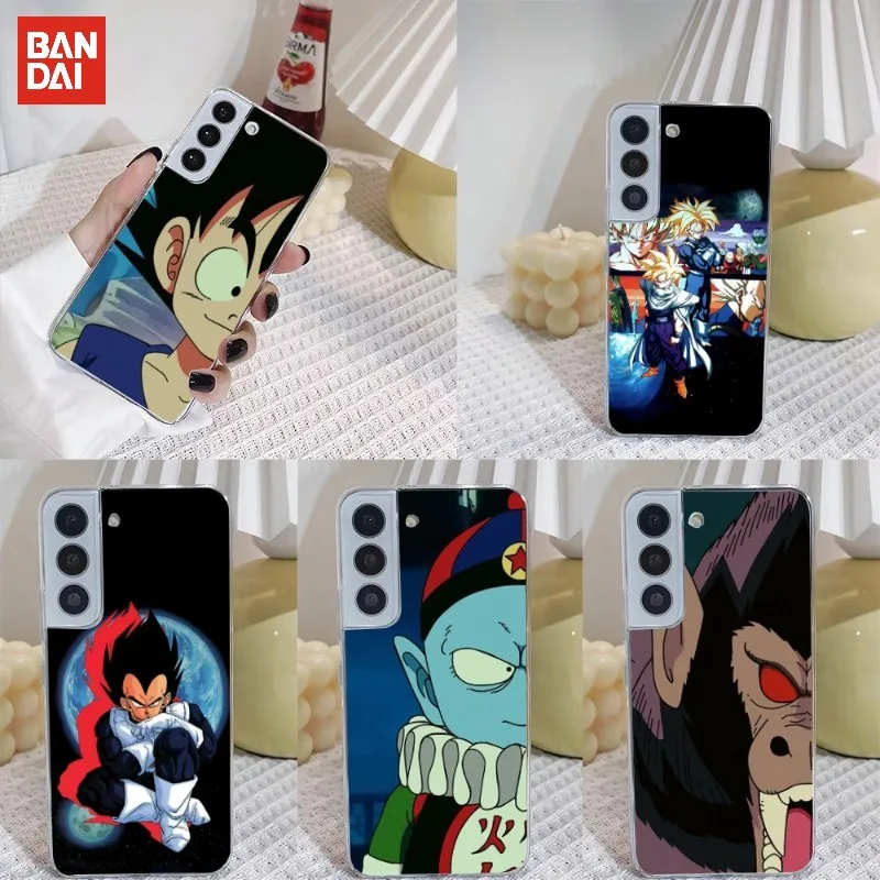 

BANDAI Dragon Ball Phone Case Transparent For Samsung S30 S20 S22 S10E S10 20Fe Note 20 10 Pro Plus Ultra A12 A42 A71 A91 M32
