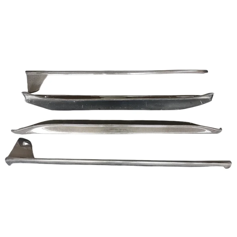 

Techart style carbon side skirt extensions wrap around the flow for the Porsche 911 992 Carrera body kit