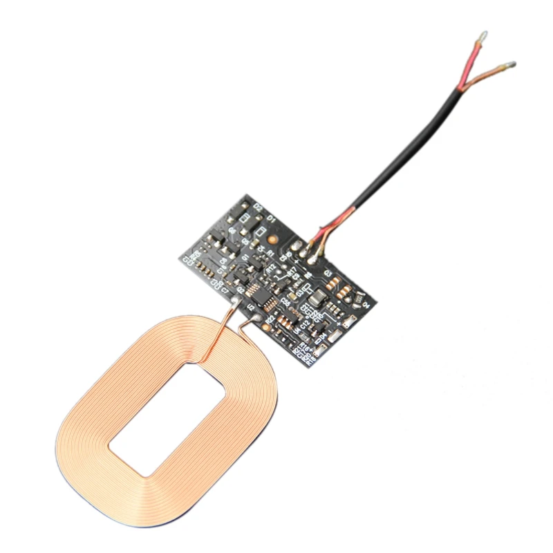 

NEW-Wireless Charger Receiver Module PCBA Board Coil Universal Qi Android