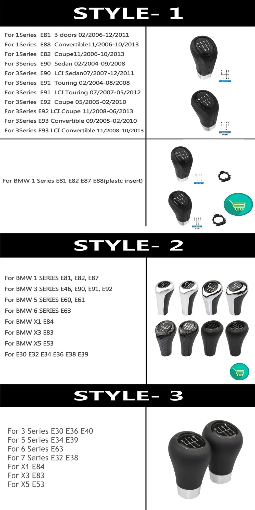 Ручка переключения передач для BMW Series ручная ручка 1 3 5 6 7 X1 X3 X5 X6 Z4 Z5 Z8 M3 M4 M5 |