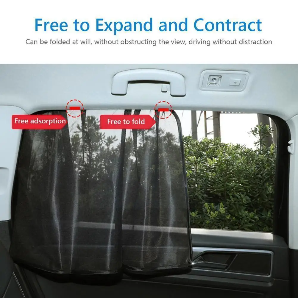 

Магнитный автомобильный солнцезащитный козырек, автомобильная занавеска с УФ-защитой, автомобильный солнцезащитный козырек на окно, сетча...