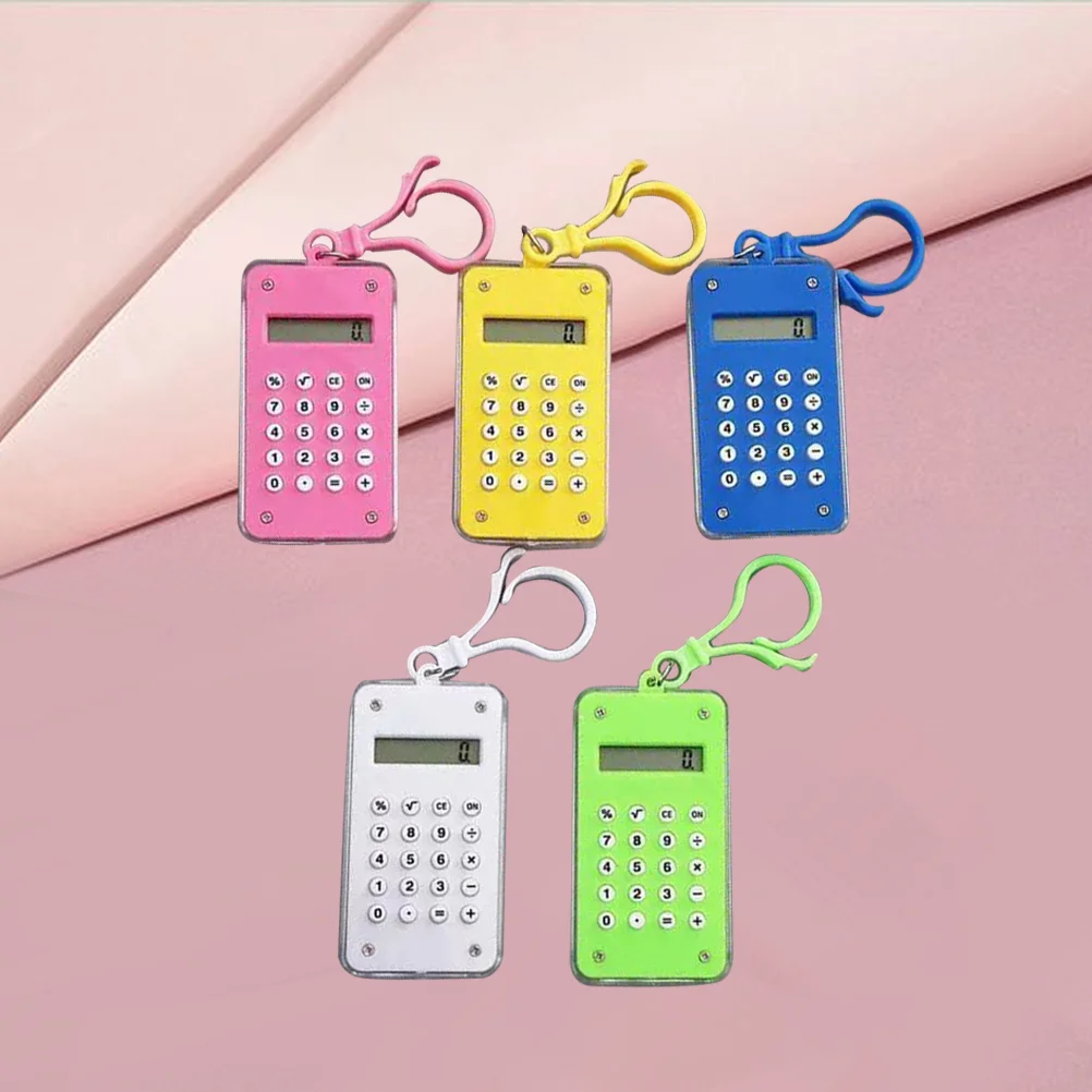 

5pcs Candy Color Reckoner Creative Learning Stationary for Office School